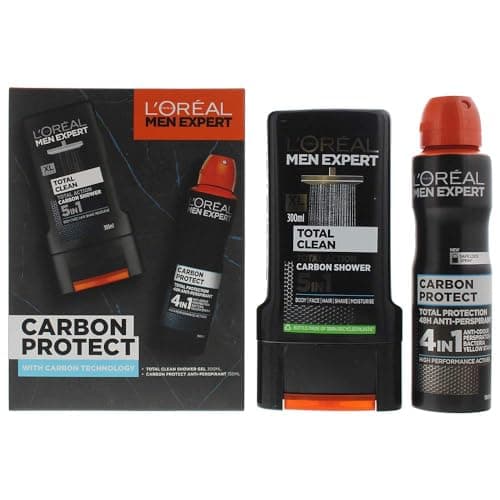 Image of L'Oreal Men Expert Carbon Protect Gift Set for Men, Pack of 2