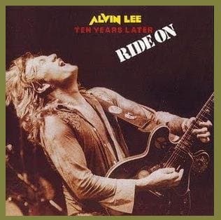 Image of ten years later, ride on LP [Vinyl] ALVIN LEE