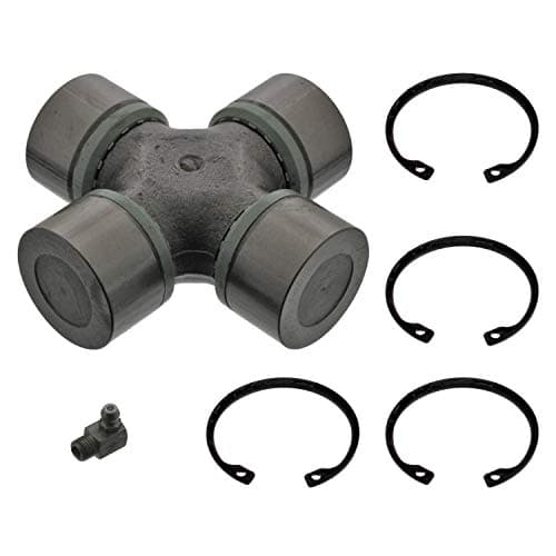 Image of febi bilstein 15291 Universal Joint for propshaft, with grease nipple, pack of one
