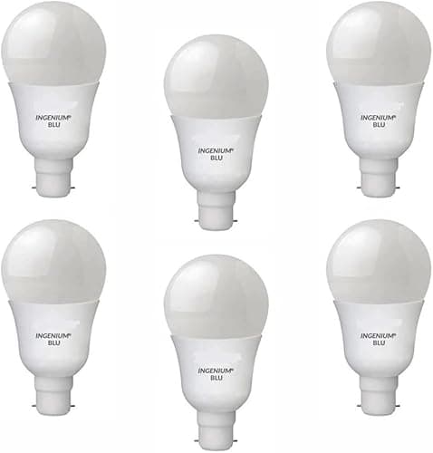 Image of 6 x Megaman 11W LED Ingenium BC B22 A60 Dimmable Light Bulb, 2800k, 810lm, 25 Year Life