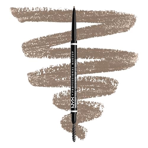 Image of NYX Professional Makeup Micro Brow Pencil, Ultra Slim Eye Brow Pencil with Dual Ended Ultrafine Tip, Waterproof & Smudge-Resistant, Vegan Formula, Shade: Ash Blonde