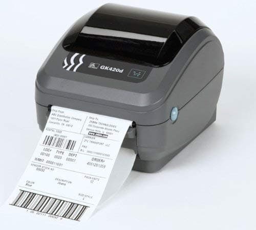 Image of Zebra GK420d Direct Thermal Printer (Renewed)