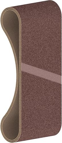 Image of Bosch 3X PRO Paint on Wood and Hardwood X440 Sanding Belt for Sanders (for Paint on Wood, Hardwood, 100 x 560 mm, Grit 100, Professional Accessory Belt Sander)
