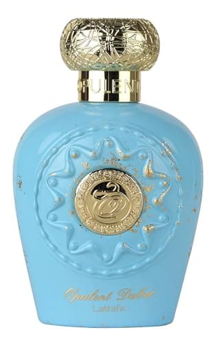 Image of Opulent Dubai by Lattafa Perfumes Unisex Eau de Parfum 100ml Oriental Floral Fragrance with Mango, Jasmine, Ambergris and Oakmoss Long Lasting Luxury Scent for Men and Women