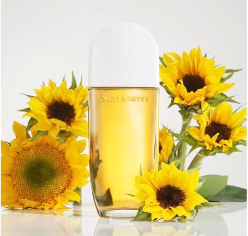 Image of ELlZ Arden Sunflowers Eau de Toilette, 100ml, floral perfume, luxury fragrance for women - Elizabeth Sunflower
