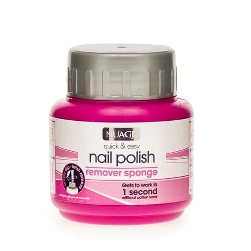 Image of Twist & Out Instant Nail Polish Remover Sponge, Quick & Mess Free Dip-In Pot, Effortlessly Removes Nail Varnish Without Cotton Pads, Travel Friendly & Reusable