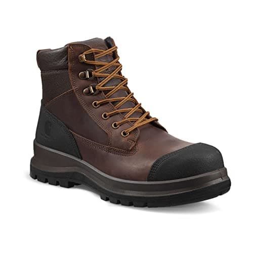 Image of Carhartt Men's Detroit Rugged Flex® S3 6 Inch Safety Boot, Dark Brown, 41