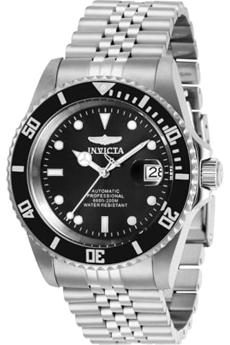 Image of Invicta Pro Diver 29178 Men's Watch - Waterproof - Analogue - Automatic Movement - stainless steel with Black dial - 42mm
