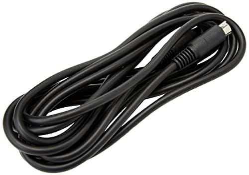 Image of PRO SIGNAL 6-Pin Mini-DIN (PS/2) Plug to Plug Cable 3m Black Lead for Audio & Video Connections