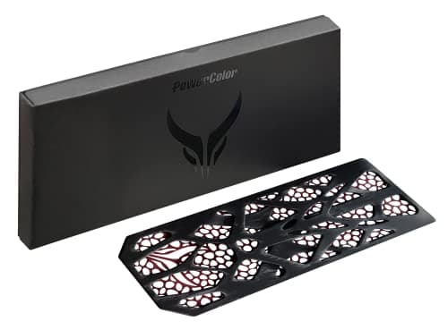 Image of Powercolor Devil Skin Swappable Backplate - Generative (for Red Devil 7900 Series)