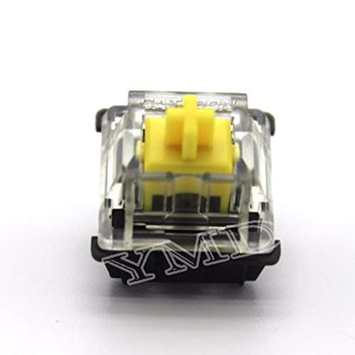 Image of YMDK Gateron MX Switch 3 pin and 5 pin Transparent Case Black Red Green Brown Blue Clear Switches for Mechanical Keyboard Cherry MX Compatible