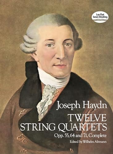 Image of Twelve String Quartets: Opus 55, 64 and 71 Complete: Haydn (Dover Chamber Music Scores)