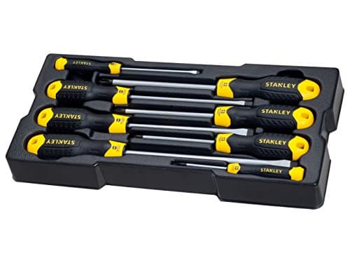 Image of Stanley Tools STA174181 Screwdriver Module - Yellow/Black (8-Piece)