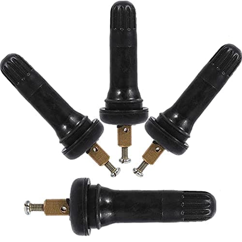 Image of 4PCS TPMS Valve Stem Tyre Pressure Monitoring Sensor Valve Stem TPMS Tire Pressure Monitoring System Anti-explosion Tire Valve Stem Tool for Car