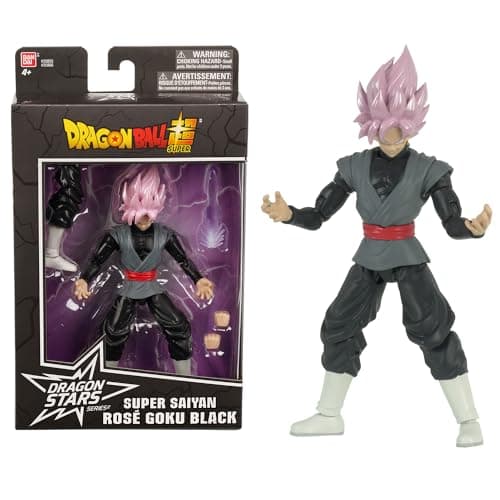 Image of Bandai - Dragon Ball Super - Dragon Star Figurine,17 cm - Super Saiyan Rosé Goku Black - 35866