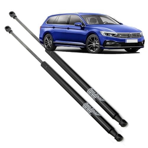 Image of Ramor Strutz 2x Tailgate Gas Struts Compatible with a VW Passat B8 Estate 2015-2023. Tailgate Gas Springs Replacement for 3G9827550 and others.
