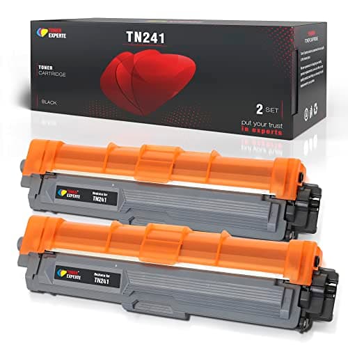 Image of TONER EXPERTE TN241 TN-241 Toner Cartridge Replacement for Brother TN241BK TN-241BK Compatible with DCP-9015CDW DCP-9020CDW HL-3140CW HL-3150CDW HL-3170CDW MFC-9330CDW MFC-9340CDW (1 Black)