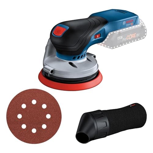 Image of Bosch Professional 18V System Cordless Random Orbit Sander GEX 18V-125 (incl. Sanding disc (125 mm), 1x Sanding Paper, dust Bag, Without Battery/Charger)