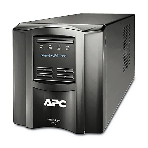 Image of APC by Schneider Electric Smart-UPS SMT-SmartConnect - SMT750IC - Uninterruptible Power Supply 750VA (Cloud enabled, 6 Outlets IEC-C13) Black