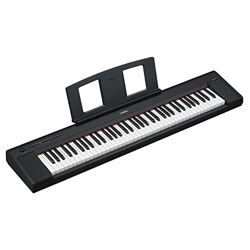 Image of Yamaha NP-35 Piaggero Digital Keyboard with 76 Graded Soft-Touch Sensitive Keys and 15 Instrumental Voices, Lightweight and Portable
