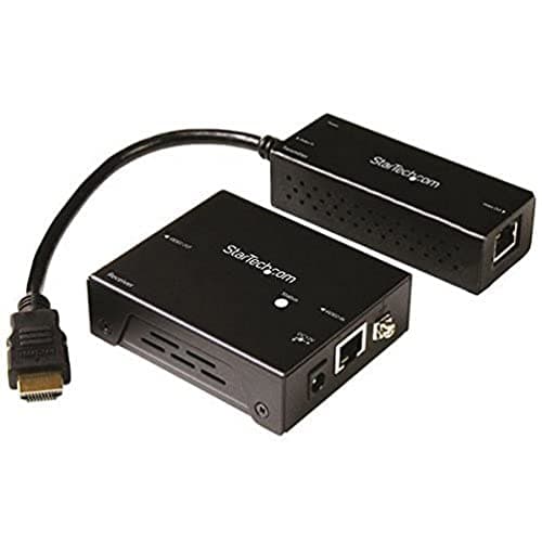 Image of StarTech.com HDBaseT Extender Kit with Compact Transmitter - HDMI over CAT5 - HDMI over HDBaseT - Up to 4K (ST121HDBTDK)