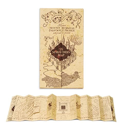 Image of Grupo Erik Marauders Map - Harry Potter Gifts Under 25 Pounds | 68.7 x 15.6 inches - 174.5 x 39.5 cm | Official Harry Potter Merchandise, Marauders Merch