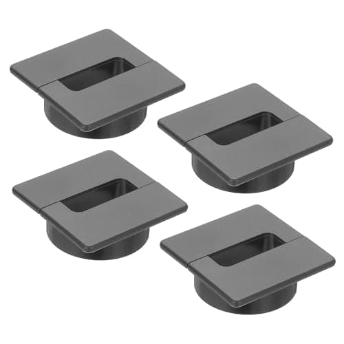 Image of PATIKIL 2.4 Inch Desk Grommet, 4Pcs Cable Grommet Wire Management Cable Hole Cover Cord Organizer for Office Home Table Countertop, Gray