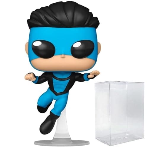 Image of POP Funko Fusion: Invincible Vinyl Figure (Bundled with Compatible Box Protector Case), Multicolored, 3.75 inches