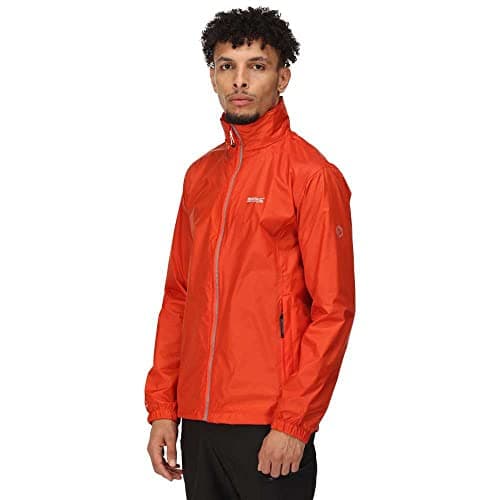 Image of Regatta Men's Lyle Iv Jackets Waterproof Shell, Rusty Orange, M UK