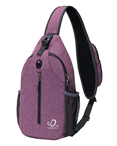 Image of Waterfly Sling Bag Backpack Shoulder Crossbody Chest Bags Hiking Casual Daypack for Men Women
