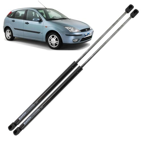 Image of BIAREN 2x Rear Tailgate Boot Gas Struts For Ford Focus Mk1 Hatchback (1998-2004) Lift Support System 700 (N) 455 MM 3M51A406A10AB 1313218