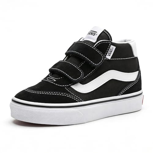 Image of Vans Toddler's Brooklyn Mid V, Black, 7.5