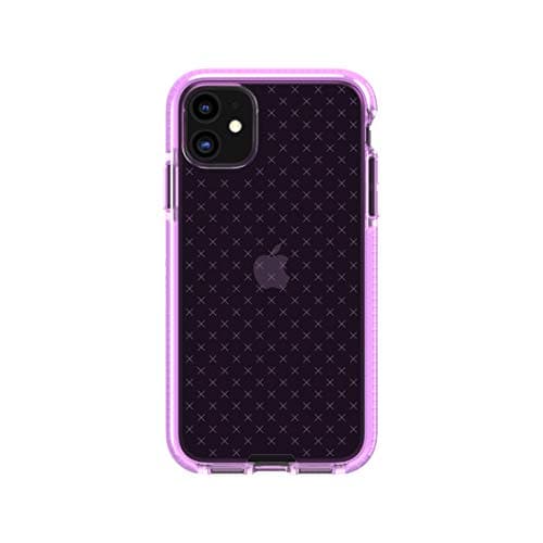 Image of TECH21 Evo Check for Apple iPhone 11 - Hygienically Clean Antimicrobial Phone Case with 12 ft. Drop Protection