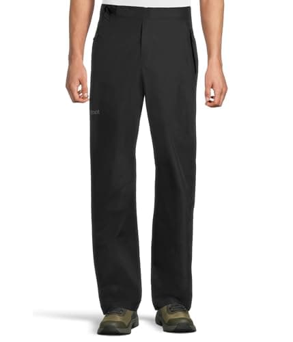 Image of Marmot Men's Minimalist Pertex Pant, Waterproof Pertex Trousers, Breathable Overtrousers, Lightweight Hiking and Cycling Pant, Windproof Trekking Pants, Black, L