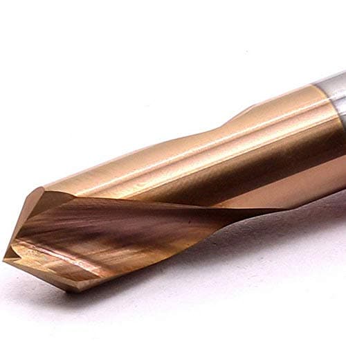 Image of Maifix Chamfer Ti-coated point Drill 10MM 90 Degree Tungsten Carbide Steel Spot Drill CNC Machining Tools Hole Chamfering Mills