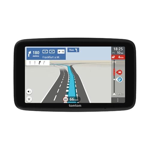 Image of TomTom Car Sat Nav GO Classic 2nd (5 inch, with Traffic information, speed cam alert trial, Europe Map updates included, updates via WiFi, Moving Lane Guidance, integrated reversible mount)