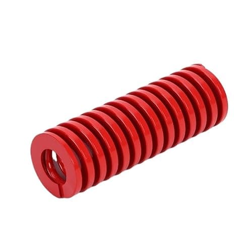 Image of Helical Spring 1pc Red Medium Load Die Mold Spring, Length 15-300mm Compression Steel, OD /14/16/18/20mm Mould(35 * 10 * 5mm)