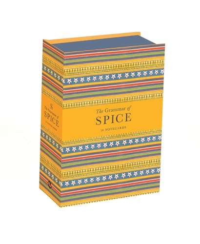 Image of The Grammar of Spice: Notecards: 16 notecards + 16 envelopes