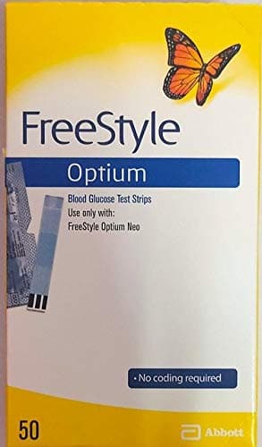 Image of Abbott Freestyle optium 50 Glucometer Strips