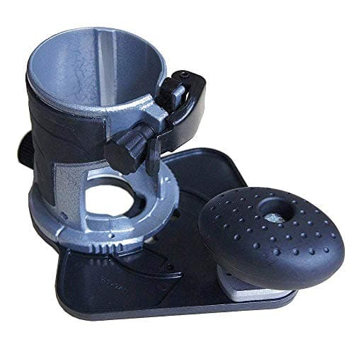 Image of KATSU Trimmer Router Offset Base, Fully Adjustable, for Electirc or Cordless Wood Hand Routers SP10174816