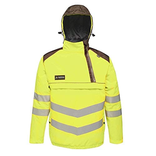 Image of Regatta TRA316MD9PQ Tactical Hi-Vis Overhead Bomber, Size Medium, Yellow/Grey