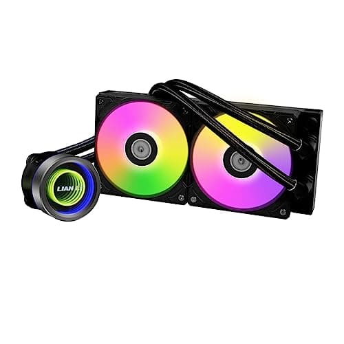 Image of Lian Li Galahad II Trinity ARGB 240mm AIO CPU Water Cooler - Black