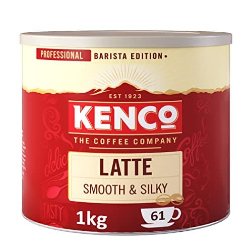 Image of Kenco Latte Instant Coffee 1kg - Tin 1kg (Pack of 1)