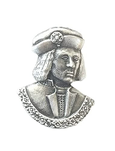 Image of Emblems-Gifts Richard III Handmade Pewter Lapel Pin Badge + 59mm Button Badge