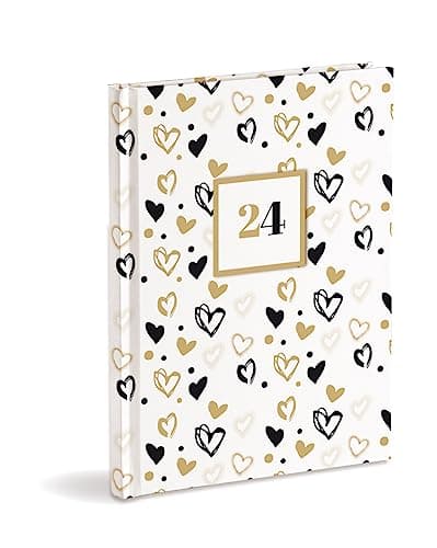 Image of Weekly Planner Organiser 2025 cm, 17 x 24 cm, Closed January-December 2024, Hardcover