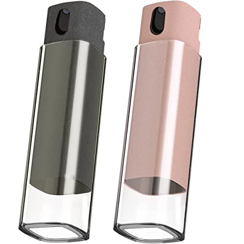 Image of Empty Portable Screen Cleaner Kit 2PCS 10ml Reusable Screen Cleaner 3-in-1 Fingerprint-Proof Spray Bottle Tool and Microfiber Cloth for Phone,Laptop,Tablet,TV, Monitor,Car Screens