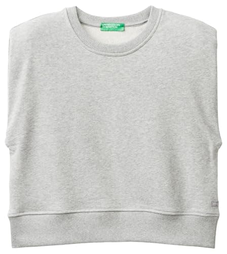 Image of United Colors of Benetton jersey s/m, Grey Melange Medium 501, S