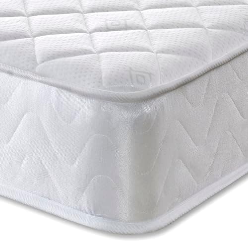 Image of eXtreme comfort ltd Cooltouch Plus Ortho Essentials Hybrid Coil & Cooling Blue Memory Foam Pinna-Coil Bonnell Innerspring Maximum Value Mattress Plush Feel, 18cms Deep, 3ft Single