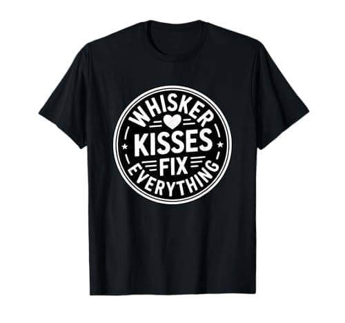 Image of Whiskers Kisses Fix Everything T-Shirt