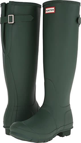 Image of Hunter Womens/Ladies Original Tall Wellington Boots (8 UK) (Green)